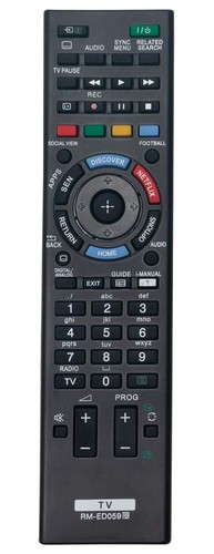 Ed059 replaced remote - rm-ed059,