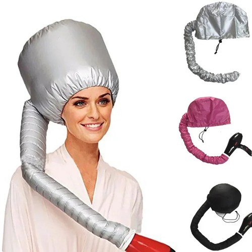 Portable hair dryer bonnet - hair, cap