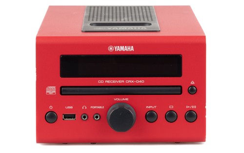 Yamaha crx 040 receiver - crx-040, red
