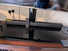 BUSH Q5S Sound Bar With Power Supply & Subwoofer - Boxed with remote 