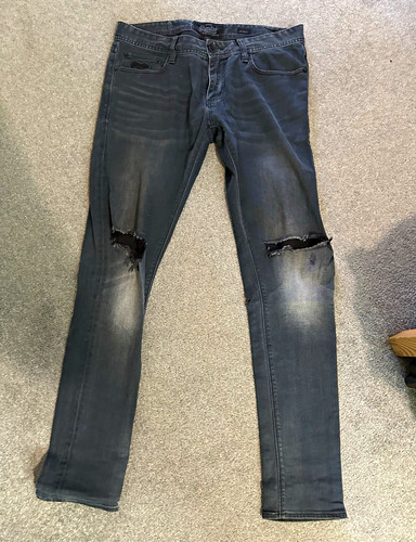 Superdry copper black denim - black,