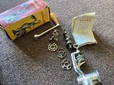Vintage Spong Mincer In Original Box