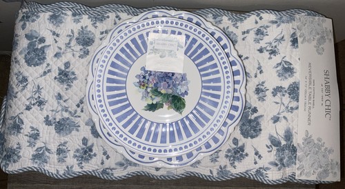 Shabby chic blue hydrangeas - chic,
