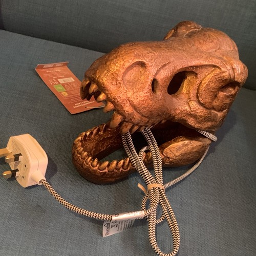 Dinosaur skull resin table - skull,
