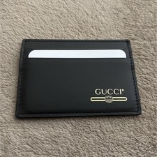 Gucci Black Leather Card