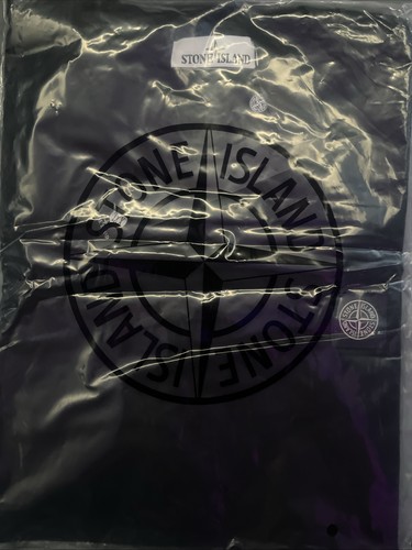 Black stone island top - stone,
