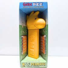 Vintage Giant Woodstock PEZ Candy Roll Dispenser Musical Peanuts Item #13005