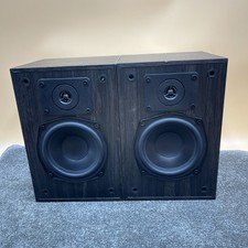 Gale Mini Monitor MK2 2-Way Hi-Fi Quality Bookshelf Speakers Pair Ash Black Wood