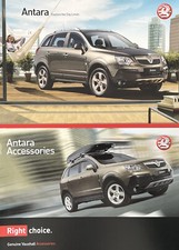 2007 Vauxhall Antara & Antara Accessories UK Brochures Inc E S SE Models