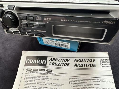 Retro clarion d8318r car - clarion, cd