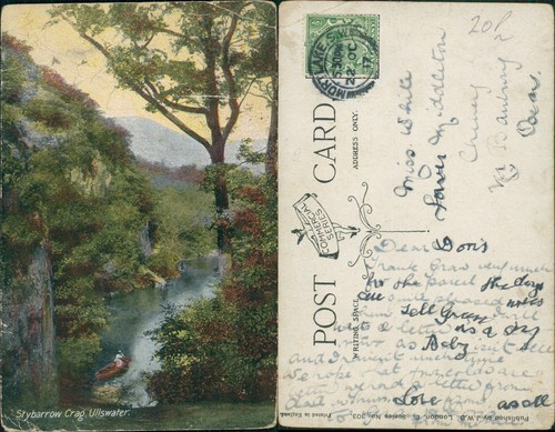 Ullswater stybarrow crag - crag, 1917