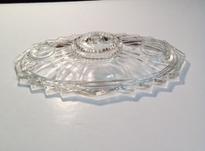 Art Deco Flush Mount Clear