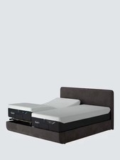 TEMPUR® Arc™ Adjustable Disc Upholstered Bed King Size Dark Grey Rrp£3299 R54/58