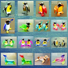 Hand Blown Art Glass PENGUIN