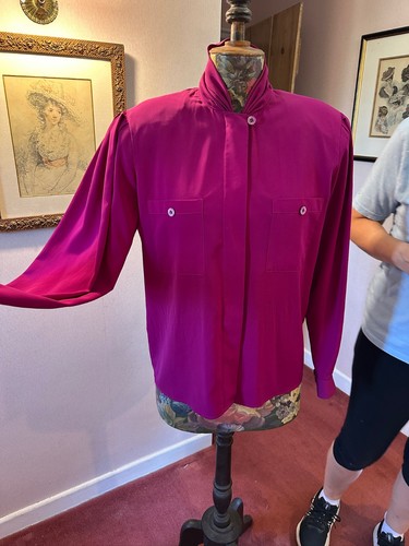 Louis feraud deep pink blouse - louis,