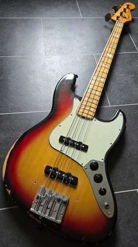 Fender jazz bass sunburst 1974 - fender,