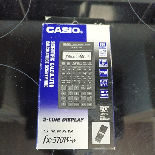 Casio 570w vintage retro - casio, fx-570w