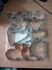 9 Piece Cat Cookie Cutter Set