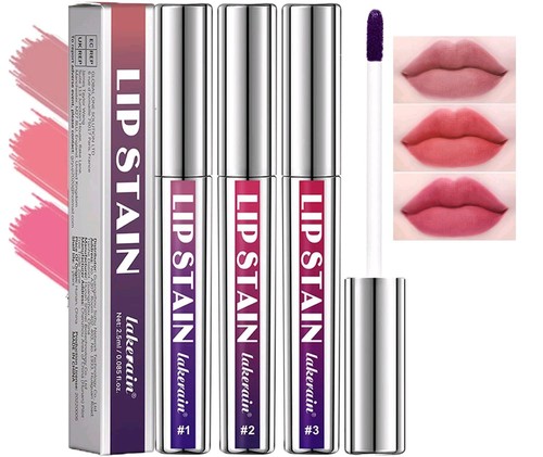 Pcs lip stain matte - lip,