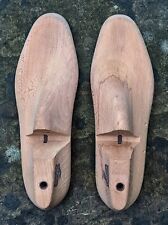 Vintage Pair Wooden Men's Shoe Lasts Spring Line Size UK 17 Extra Large