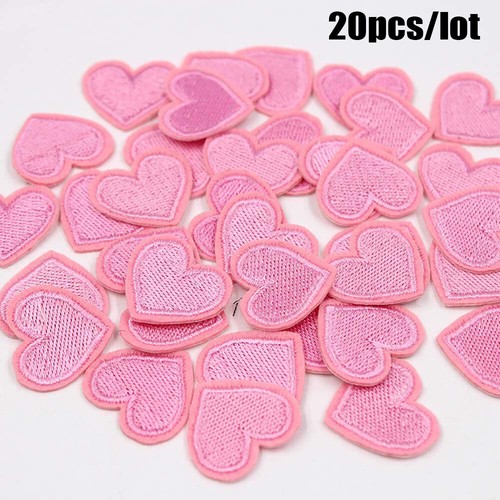 20pcs lot love heart - heart, iron