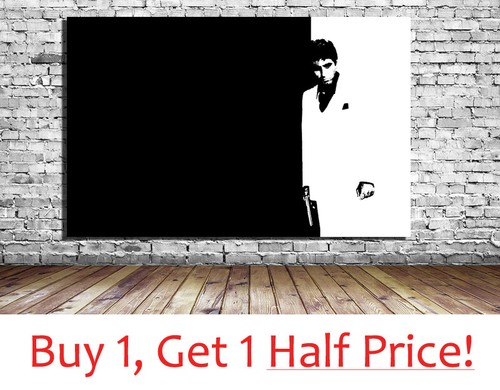 Scarface canvas movie wall art - scarface,