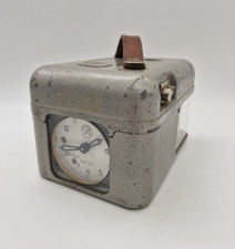 Vintage Retro Swiss Made STB Pigeon Racing Clock