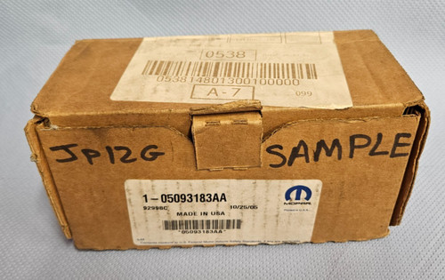 Genuine mopar front brake pads - genuine,