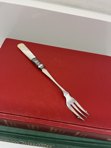 Antique silver plated pickle