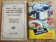 2 Vintage Recipe Manuals -