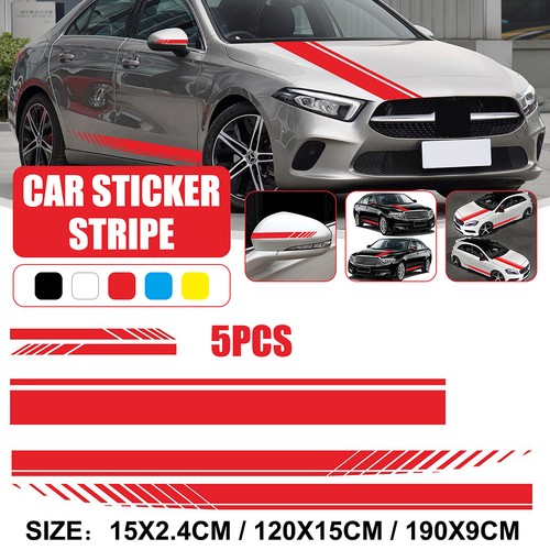 5pcs car body stripe vinyl - body,