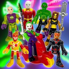 IMAGINEXT DC Super Friends Heroes & Villains Used 3" Figures Loose *Pls Select*