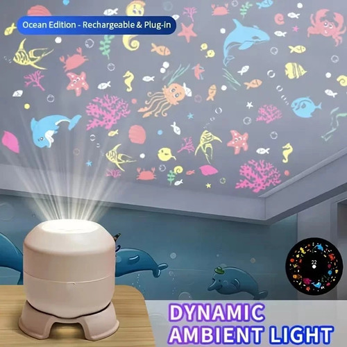 Dynamic rotating led projector - dynamic,