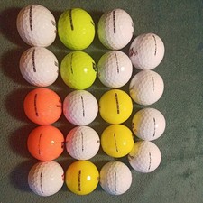 WILSON FIFTY ELITE X 19 used golf balls Pearl/A grade See Photos & REVIEWS