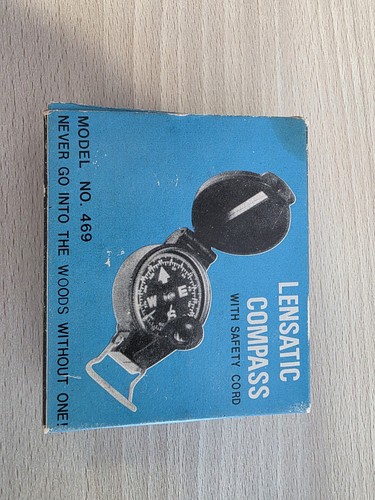 Vintage 1960s lensatic compass - 1960s,