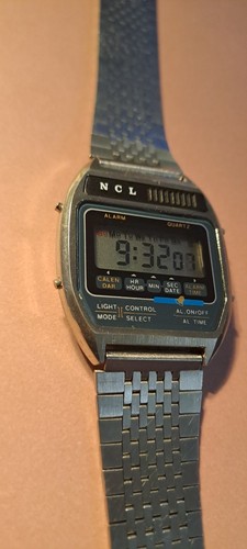 Vintage ncl digital watch - ncl,