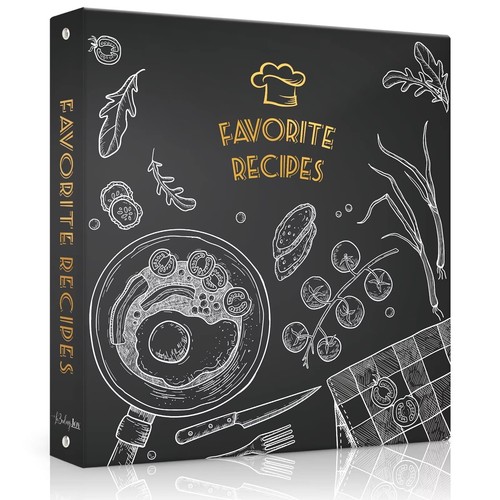 Recipe binder 5x11 ring - recipe, 3