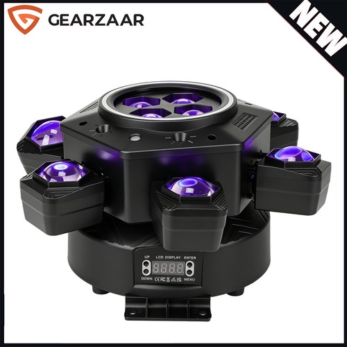 Laser moving head rotating - moving,
