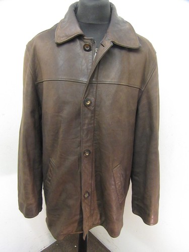 Vintage oakwood leather field - leather,