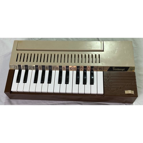 Vintage bontempi toy organ - vintage,