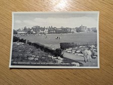 The Greensward, from the rock garden, Frinton-on-Sea post card