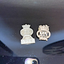 2 Vintage WWII Merchant Navy