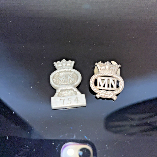 Vintage wwii merchant - 2, navy