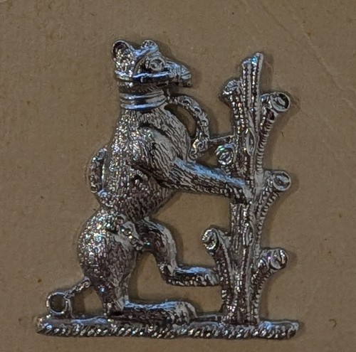 Obsolete police collar badge - , x