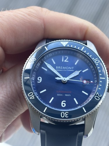 Bremont supermarine s300 - s300, blue
