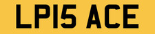LP NUMBER PLATE PRIVATE