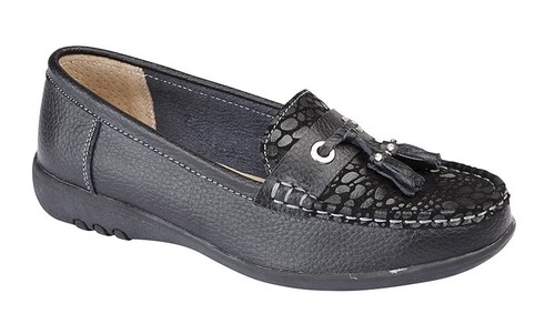 Ladies boulevard leather shoes - boulevard,