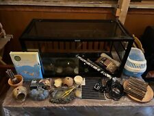 vivarium + accessories-used