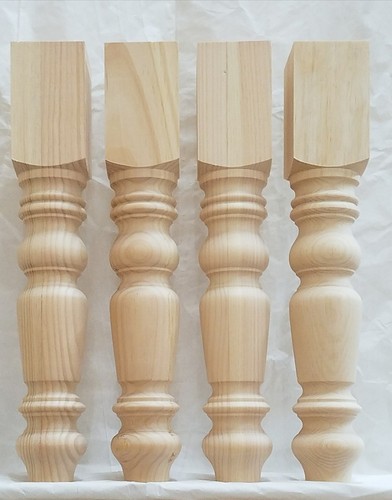 Chunky hand turned - turned, furniture