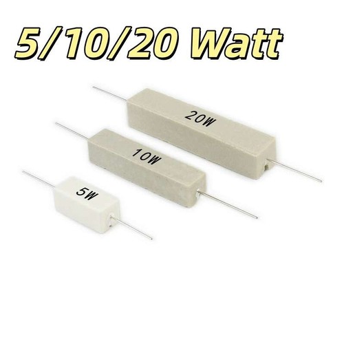 Watt wire wound - 5/10/20,